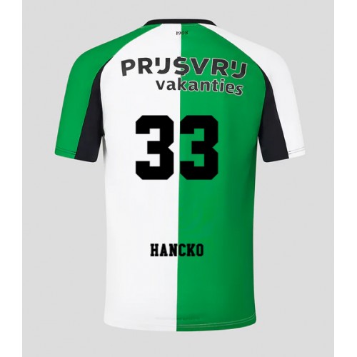 Pánský Fotbalový dres Feyenoord David Hancko #33 2024-25 Třetí Krátký Rukáv